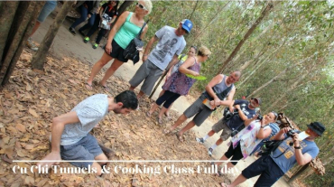 Cu Chi Tunnels & Cooking Class Full day