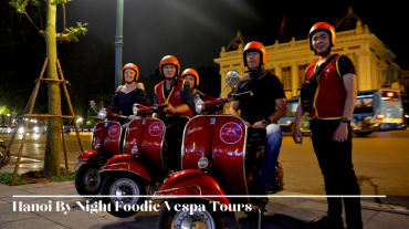 Hanoi By Night Foodie Vespa Tours