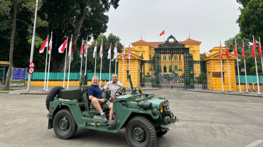 Inside Hanoi on Jeep Half Day