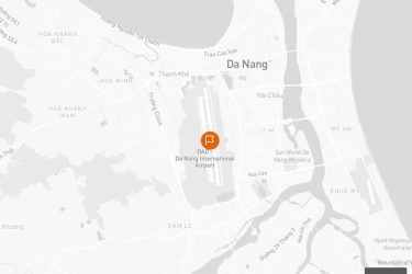 Da Nang Food Tour by Motorbike Route Map