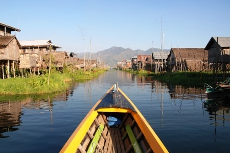 Inle Lake Burma Floating Village
