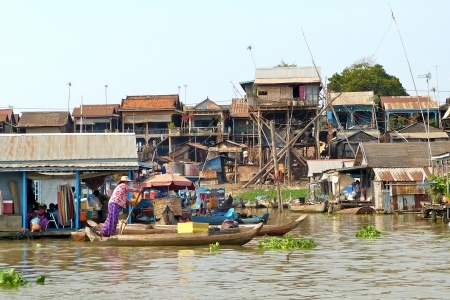 Floating Villages Of Kampong Chhnang