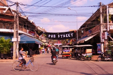 Pub Street in Siem Reap