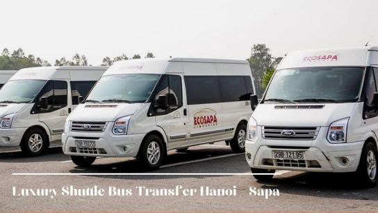 Luxury Shuttle Bus Transfer Hanoi - Sapa