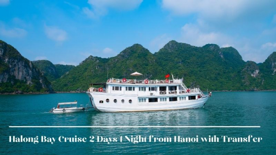 Halong Bay Cruise 2 Days 1 Night from Hanoi with Transfer