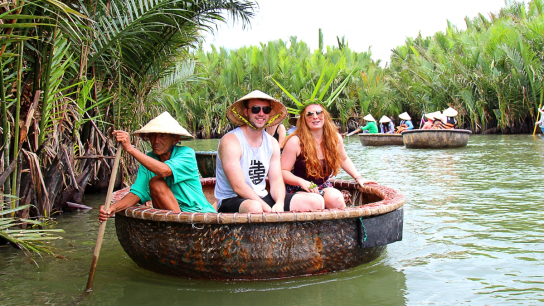 Cam Thanh Coconut Village Basket Boat Tour