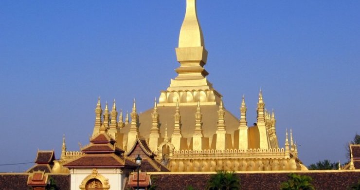 That Luang - The biggest Buddha relic stupa