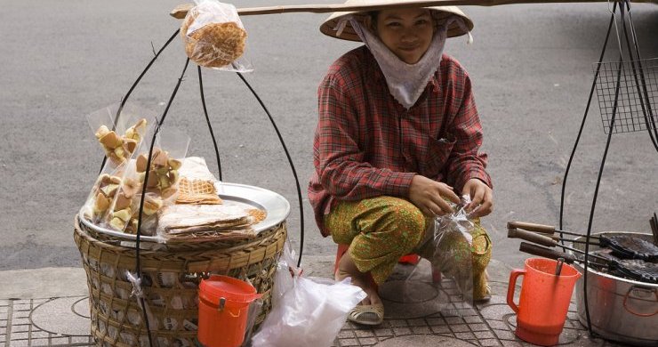 Street Vendors in Saigon