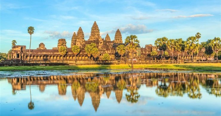 Angkor Wat With Water