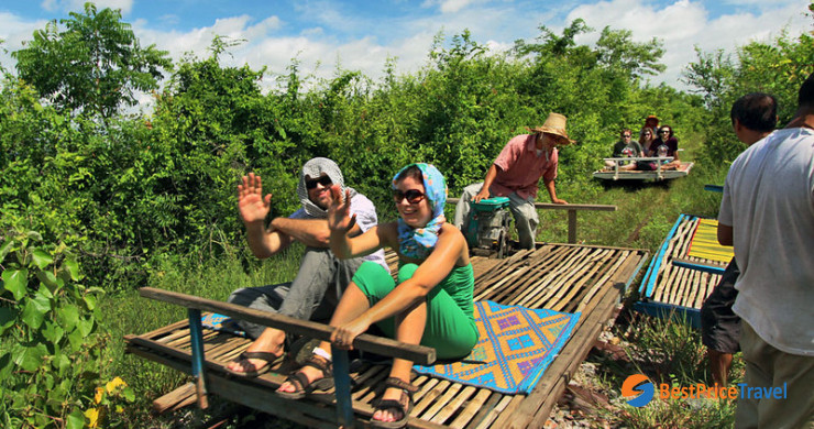 Battambang Bamboo Train L