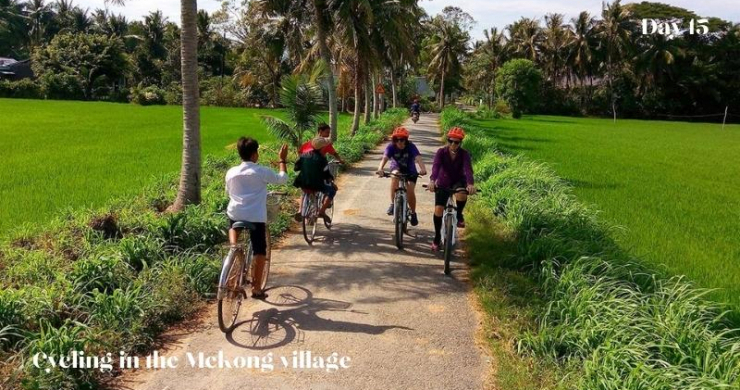 Day 15 Mekong Delta Cycling