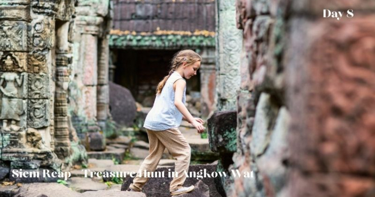 Day 8 Siem Reap Treasure Hunt In Angkor Wat