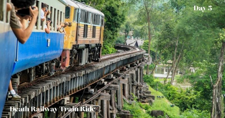 Day 5 Kanchanaburi Death Railway Train Ride