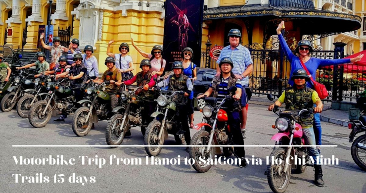 Motorbike Trip From Hanoi To SaiGon Via Ho Chi Minh Trails 15 Days