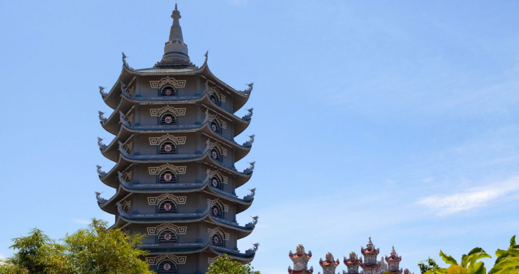 Unique Architecture Of 19th Century Pagoda Linh Ung