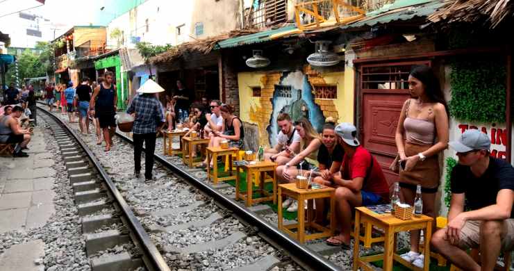 Visit The 150 Year Old Hanoi Train Street