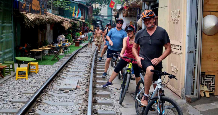 Bike To The Famous Reunification Train Track