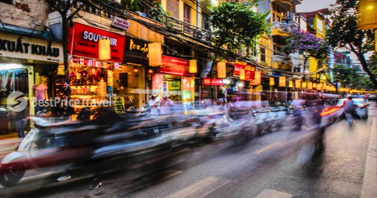 Arrive At Hanoi And Admire The Unique Beauty Of Hanoi Old Street