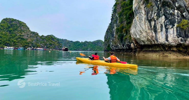 Day 8 Go Kayaking In Ha Long Bay