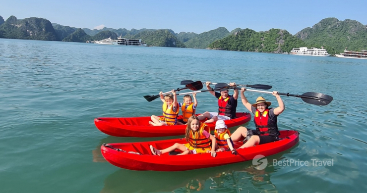 Day 6 Explore Halong Bay By Kayaking With Family