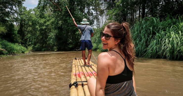 Day 7 Take The Bamboo Rafting Along Maeteang River
