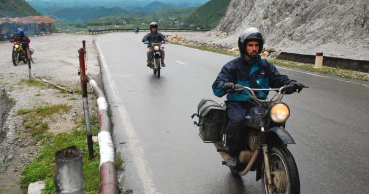 Day 1 Motorbike Trip To Mai Chau