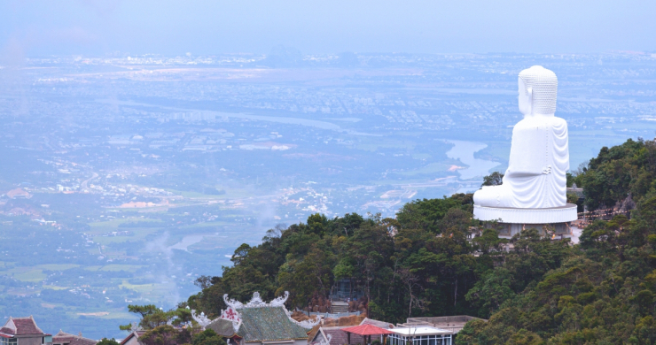 The Panoramic Views From Linh Ung Pagoda