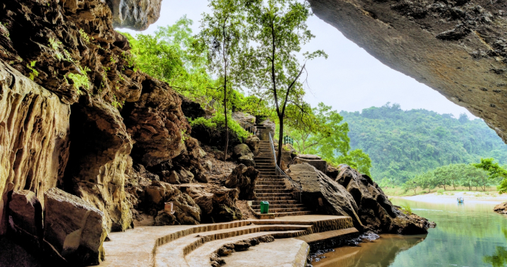 Scenic View From Phong Nha Cave