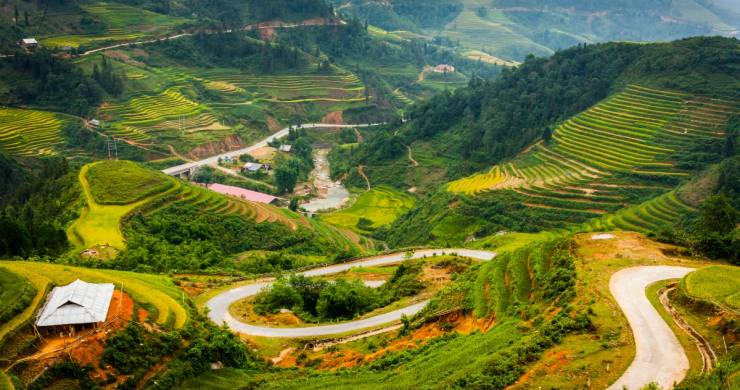 One of the Most Beautiful Terraces in Sapa