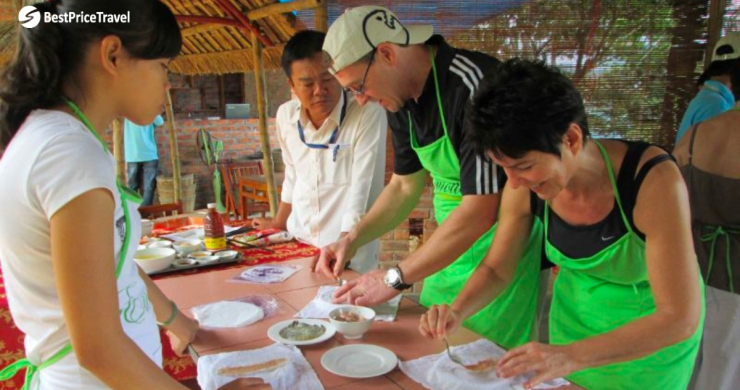 Join The Cooking Class At Thuy Bieu EcoVillage