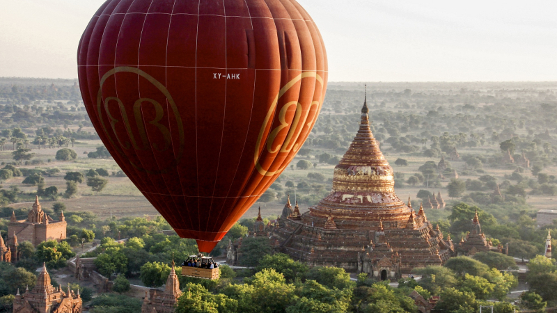 Balloon In Bagan