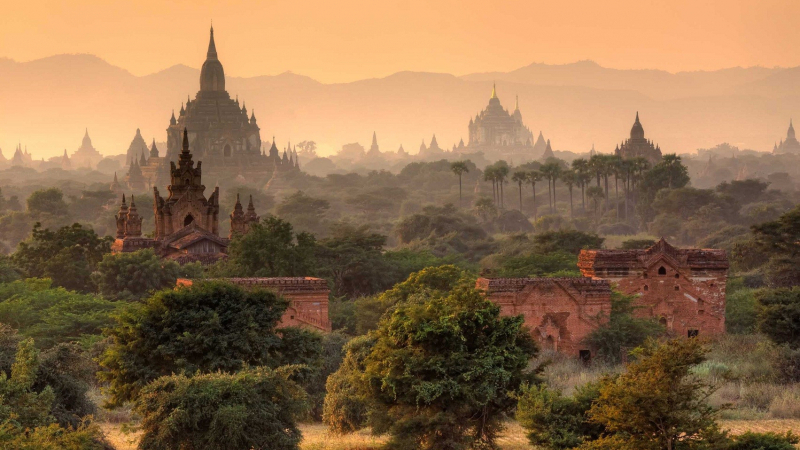 Temples In Bagan