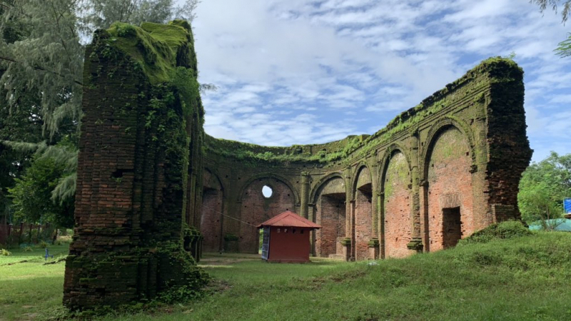 Ruin Portuguese Church