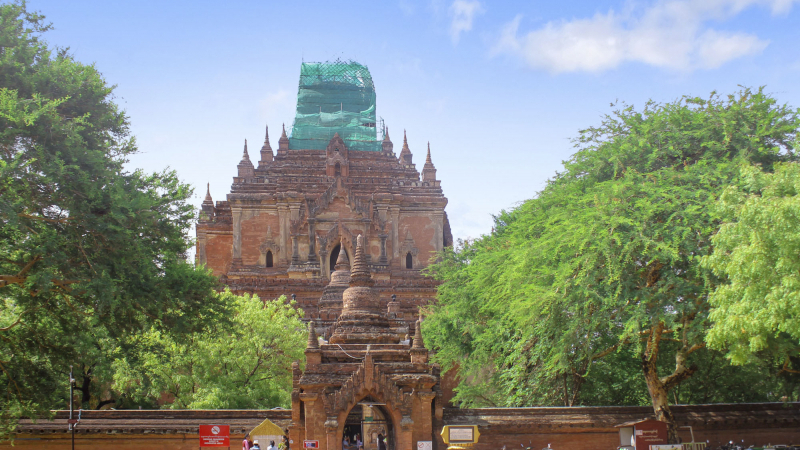 Htilominlo Temple Bagan3