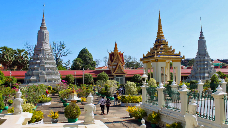 Silver Pagoda Cambodia