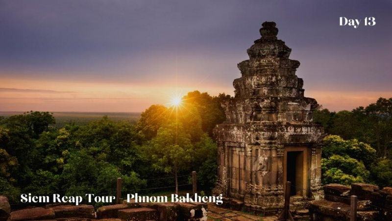 Day 13 Siem Reap – Ta Prohm – Angkor Wat – Phnom Bakheng (2)