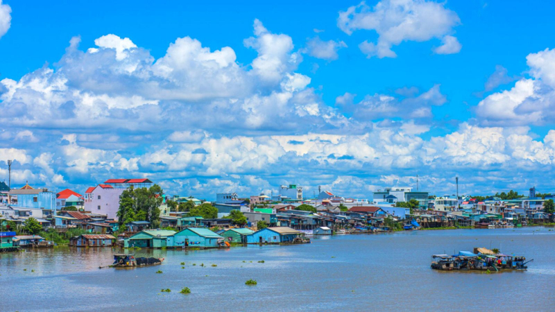 Peaceful Mekong Delta