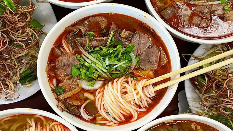Hue Beef Noodle The Most Cuisine In Hue