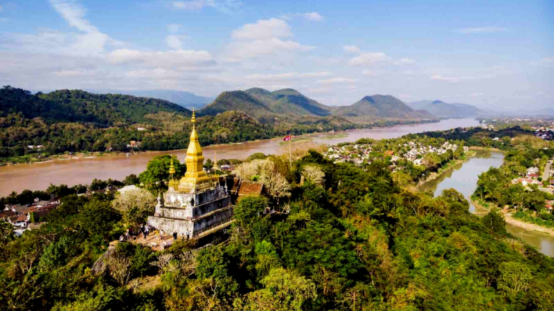 Day 2 Take A Beautiful View Of Tranquil Mekong River