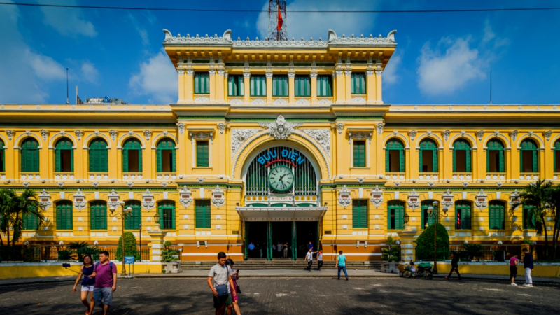 Day 11 The 19th Century French Architecture Saigon Central Post Office