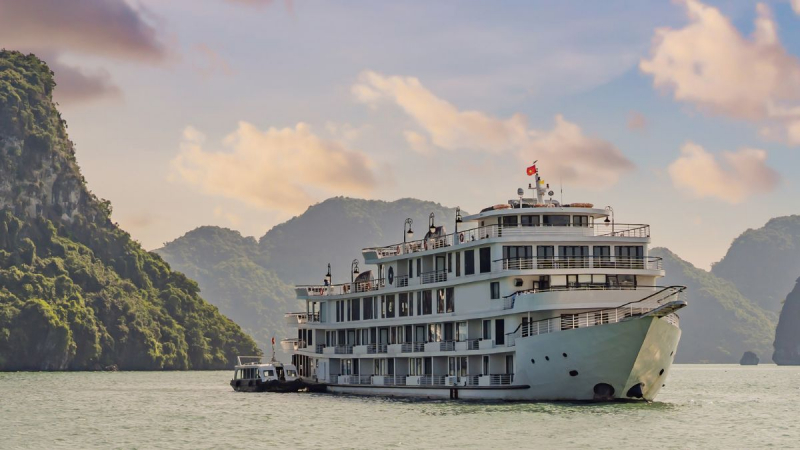 Day 6 Unwind On An Overnight Cruise In Halong Bay Surrounded By Hundreds Of Linestone Karsts