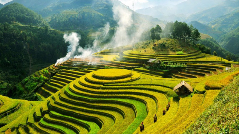 Day 3 Trek Through Muong Hoa Valley Rice Terraces To The Scenic Y Linh Ho Village