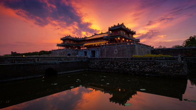 Magnificent Imperial Citadel Of Hue