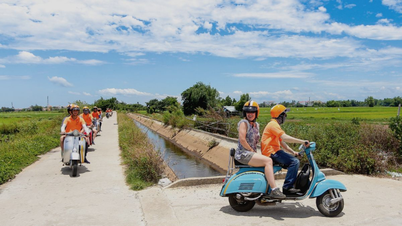 Day 5 Join An Exiting Hoi An Vespa Tour
