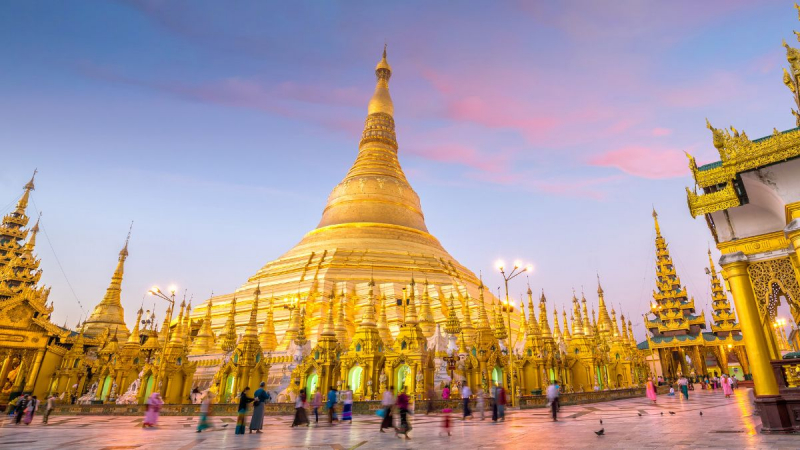 Day 12 The Stunning Gold Of Shwedagon Pagoda