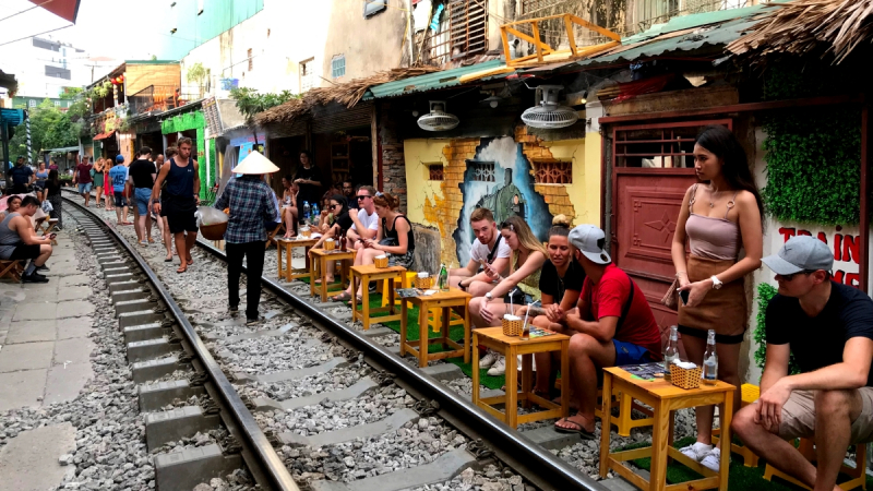 Visit The 150 Year Old Hanoi Train Street