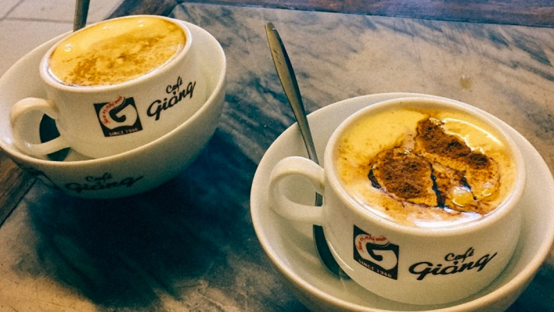 Enjoy The Authentic Egg Coffee In Hanoi