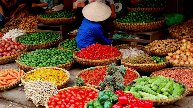Visit A Local Market To Buy Fresh Ingredients