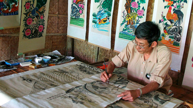 Meet A Master Craftsman At Dong Ho Village