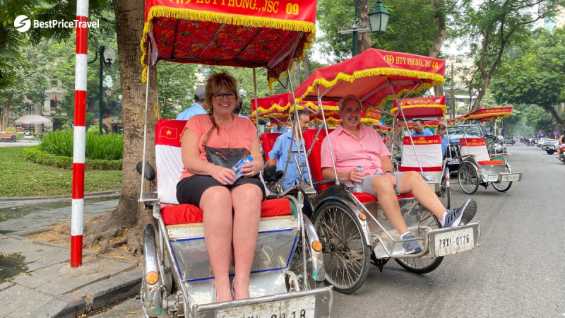 Take A Cyclo To Travel Around Hanoi